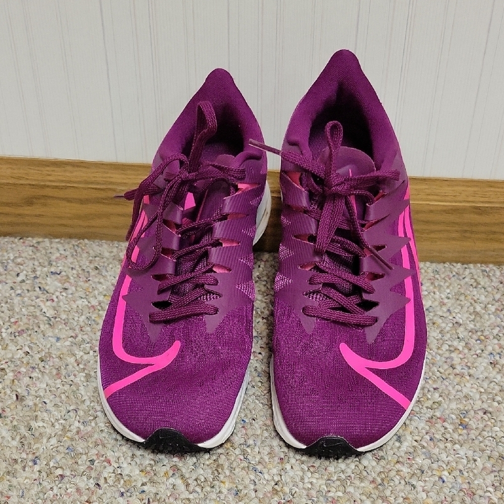 Nike Zoom Rival Fly Women's Purple Pink Running Shoes Sz 7.5 athleisure